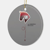 Hepatitis C Keramikornament (Links)