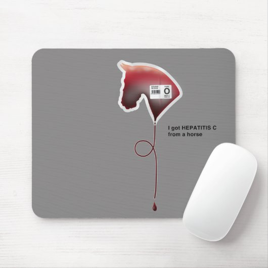Hepatitis C Mousepad (Mit Mouse)