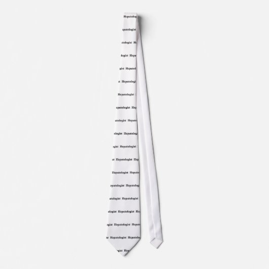 Hepatologist Krawatte (Vorderseite)