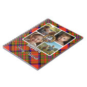 Hepburn-Familienfotocollage Notizblock (Linke Seite)