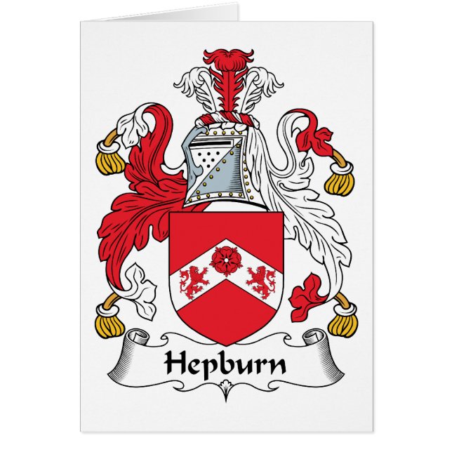 Hepburn Familienwappen (Vorne)