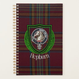 Hepburn Scottish Clan Tartan & Crest Planer
