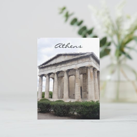 Hephaestus frontal postkarte (Stehend Vorderseite)