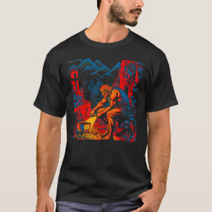 Hephaestus Griechische Mythologie Gott des Feuers  T-Shirt