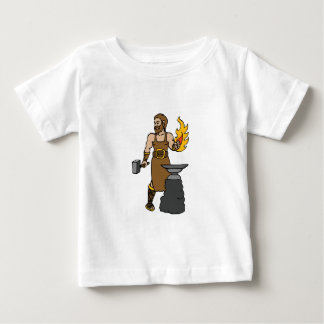 Hephaestus griechischer Gottschmied Baby T-shirt