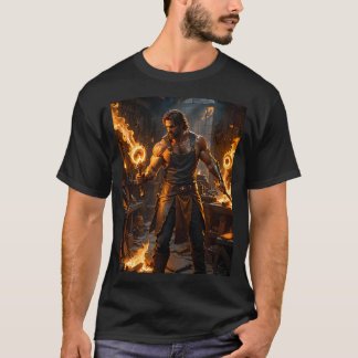 Hephaestus Hephaistos Vulkan Griechischer Mytholog T-Shirt