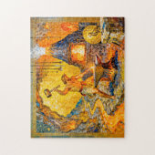 Hephaestus in der Schmiede mit Hammer, Amboss, Vul Puzzle (Vertikal)