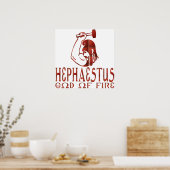 Hephaestus Poster (Küche)
