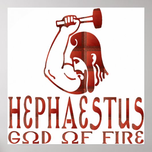 Hephaestus Poster (Vorne)