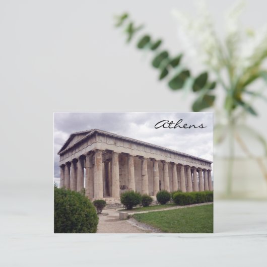 Hephaestus Postkarte (Stehend Vorderseite)