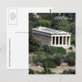 Hephaestus View Athens Postkarte (Vorne/Hinten)