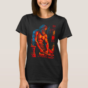 Hephaistos Griechische Mythologie Gott des Feuers T-Shirt