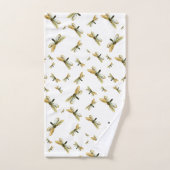 Hepialus humuli women - Ghost Moth oder Ghost Swif Badhandtuch Set (Handtuch)