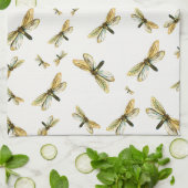 Hepialus humuli women - Ghost Moth oder Ghost Swif Geschirrtuch (Gefaltet)