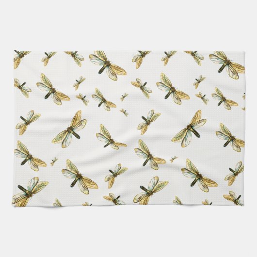 Hepialus humuli women - Ghost Moth oder Ghost Swif Geschirrtuch (Horizontal)