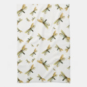 Hepialus humuli women - Ghost Moth oder Ghost Swif Geschirrtuch (Vertikal)