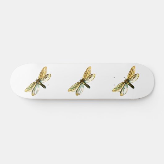 Hepialus humuli women - Ghost Moth oder Ghost Swif Skateboard (Horizontal)