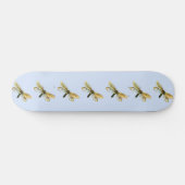 Hepialus humuli women - Ghost Moth oder Ghost Swif Skateboard (Horizontal)