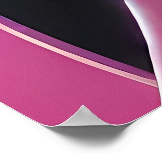 Her Beauty Was Indistinguishable Poster (Ecke)