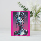 Her Beauty Was Indistinguishable Postkarte (Stehend Vorderseite)