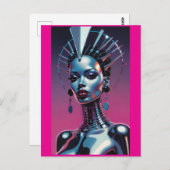 Her Beauty Was Indistinguishable Postkarte (Vorne/Hinten)