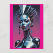 Her Beauty Was Indistinguishable Postkarte (Vorderseite)