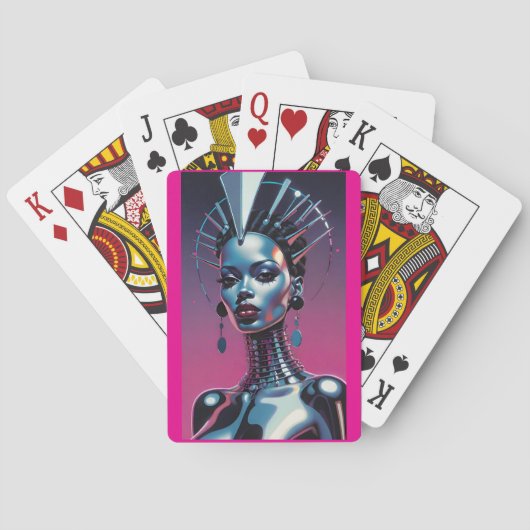 Her Beauty Was Indistinguishable Spielkarten (Rückseite)