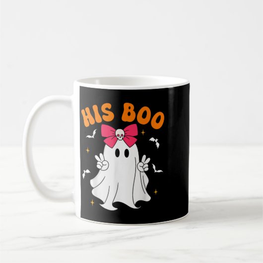 Her Boo &amp; His Boo Funny Matching Halloween Cou Kaffeetasse (Links)