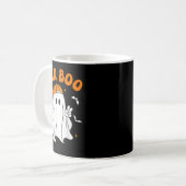 Her Boo & His Boo Funny Matching Halloween Cou Kaffeetasse (Vorderseite Links)