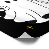 Her Boo & His Boo Funny Matching Halloween Cou Poster (Ecke)