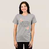 Her children rise up and call her blessed  Tri-Blend shirt (Vorderseite voll)