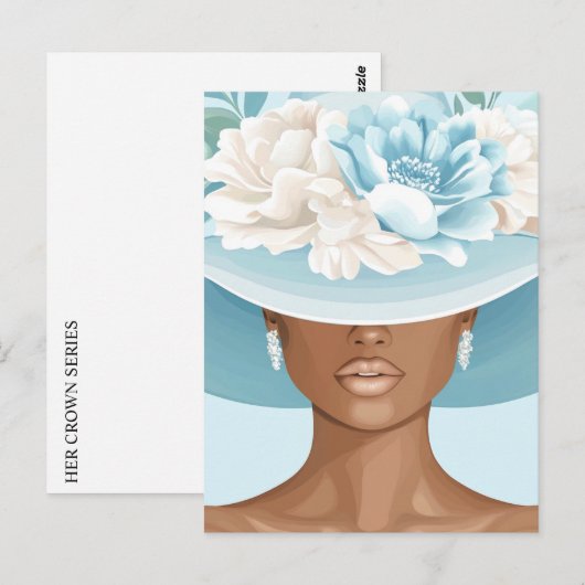 HER CROWN #10 POSTKARTE (Vorne/Hinten)