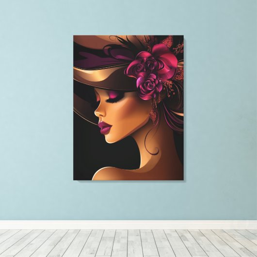 HER CROWN #11 LEINWANDDRUCK (Insitu (Holzboden))