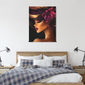 HER CROWN #11 LEINWANDDRUCK (Insitu (Schlafzimmer))