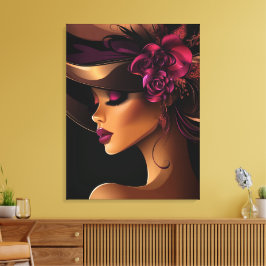 HER CROWN #11 LEINWANDDRUCK