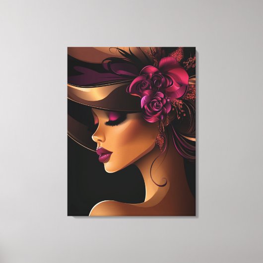 HER CROWN #11 LEINWANDDRUCK (Vorderseite)