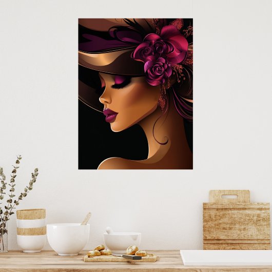 HER CROWN #11 POSTER (Küche)