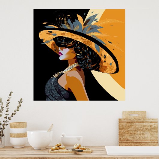 HER CROWN #1 POSTER (Küche)