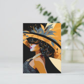 HER CROWN #1 POSTKARTE (Stehend Vorderseite)