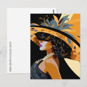 HER CROWN #1 POSTKARTE (Vorne/Hinten)