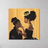 HER CROWN #2 LEINWANDDRUCK (Vorderseite)