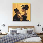 HER CROWN #2 LEINWANDDRUCK (Insitu (Schlafzimmer))