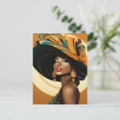 HER CROWN #2 POSTKARTE (Stehend Vorderseite)