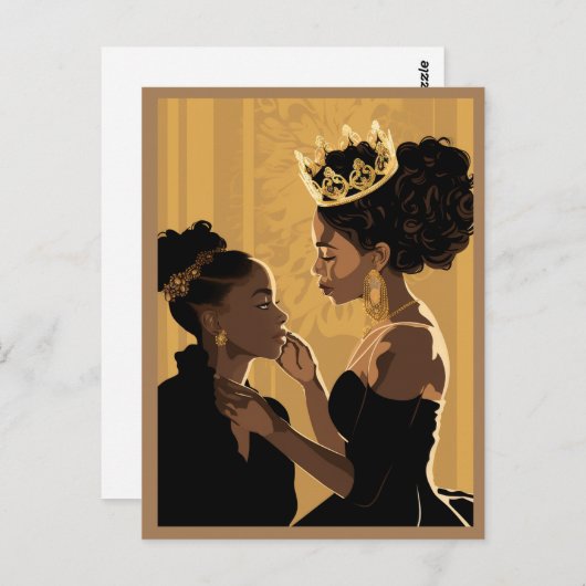 HER CROWN #2 POSTKARTE (Vorne/Hinten)