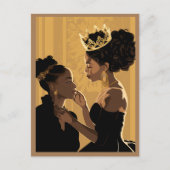 HER CROWN #2 POSTKARTE (Vorderseite)