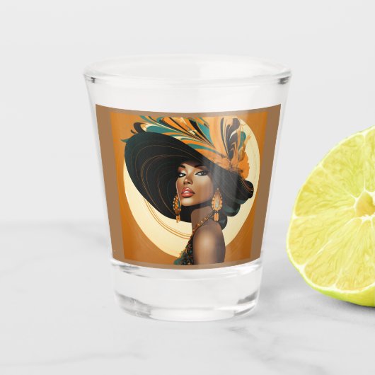 HER CROWN #2 SCHNAPSGLAS (Vorderseite)