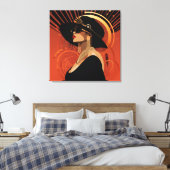 HER CROWN #3 LEINWANDDRUCK (Insitu (Schlafzimmer))