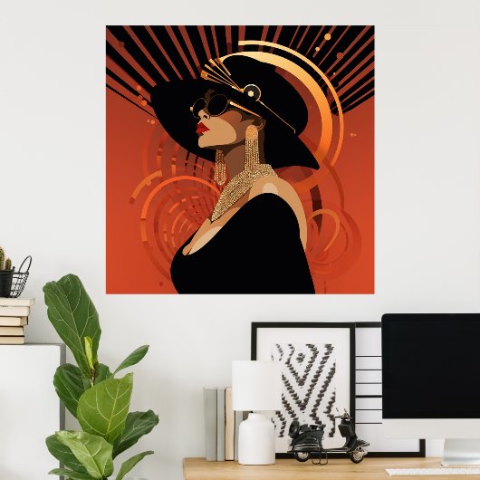 HER CROWN #3 POSTER (Heimbüro)