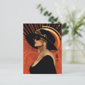 HER CROWN #3 POSTKARTE (Stehend Vorderseite)