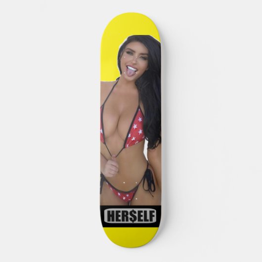HER$ELF SKATEBOARD (Vorderseite)
